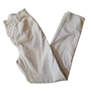 Vintage 90s Bongo White Tapered Leg Jeans Size‎ 7